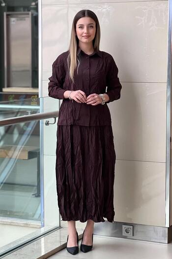 Ceremony Merlin Kraşlı Skirted Suit