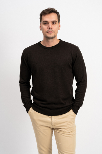 F&K Crew Neck Men's Knitwear Sweater