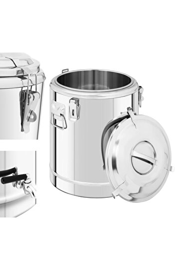 Other Catering thermos with a tap for transporting drinks, steel, 30L