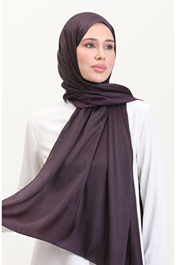 sefamerve Crystal Shawl 70255-08 Dark Plum