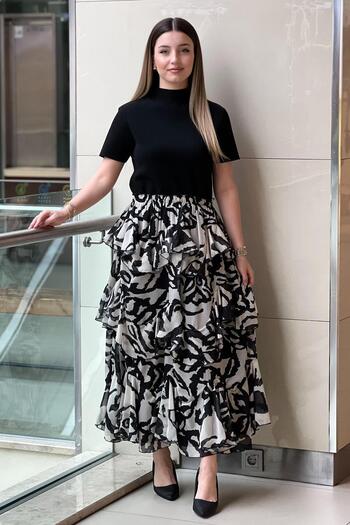 Missemramiss Amarose Volan Skirt