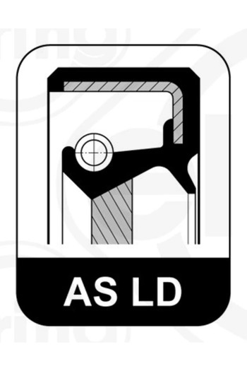 ELRING Crankshaft seal TOYOTA AVENSIS estate (_T22_) 2000-2003