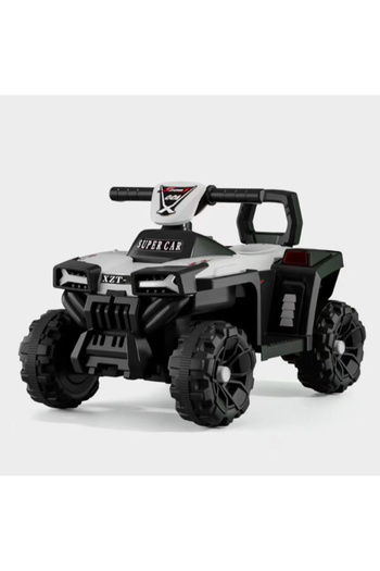 CAR Electric Ride-On 6V Battery, 380 Motor with Music, Lights & Early Education 29-GB931-GRAY