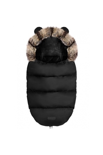 Ricokids Sleeping bag 95x48 cm suitable for stroller/sled Elmi Black