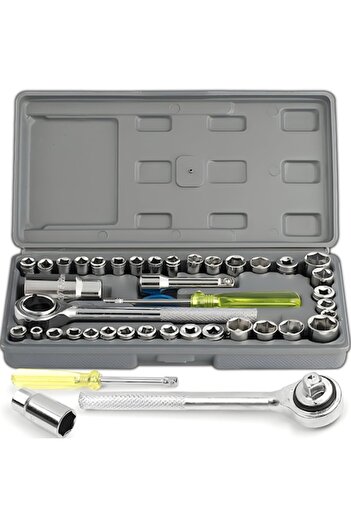 Retoo HandyTools Tool Set, 40 Steel Pieces