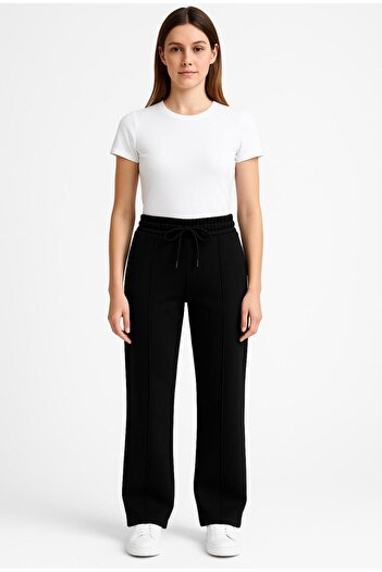 AXXEL Kadın Siyah Eşofman Pantolon-P3045