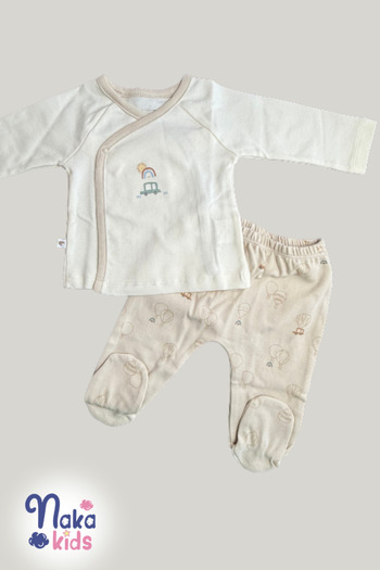 Naka Concept Rainbow 10 Piece Hospital Discharge Set – 100% Cotton