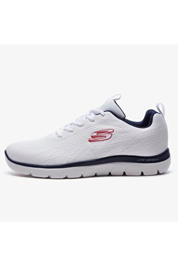 SKECHERS Summits Sneaker Memory Foam Memory Sole Casual Sports Shoes White