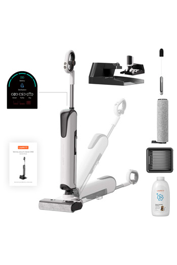 Other UWANT D100 17000Pa Upright Vacuum Cleaner with Mopping Function and Charging Station - White
