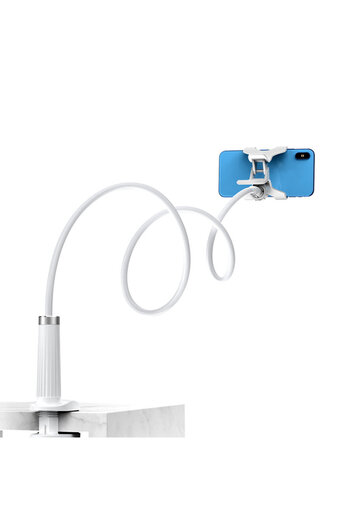 Other Universal holder stand for phone, tablet, tripod with flexible arm, white