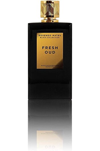 ROSENDO MATEU Fresh Oud Perfume from Black Collection by Rosendo Mateu, 100ml, Unisex