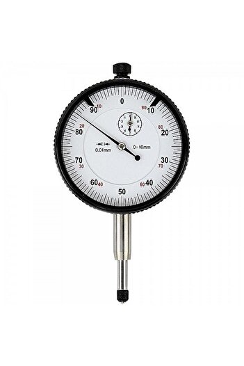 EXPERT Mechanical dial gauge 10mm stroke 0.01mm reading 58mm shockproof