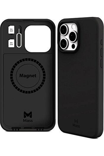 Mas | Infinity 1 × 6 Case - Slim and Shockproof and Compatible with Metal Adhesive and Firm Grip fo