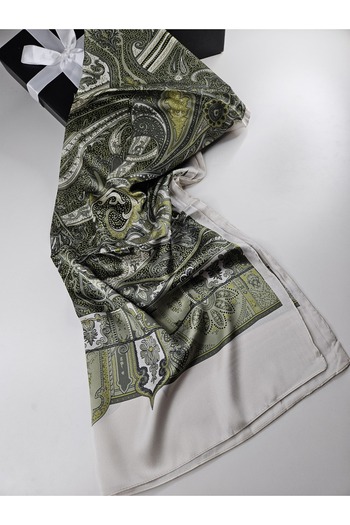 sem oyuncak Luxury Voile Silk Shawl Hijab Foulard Scarf Shawl Ethnic Pattern 70 X 180 cm