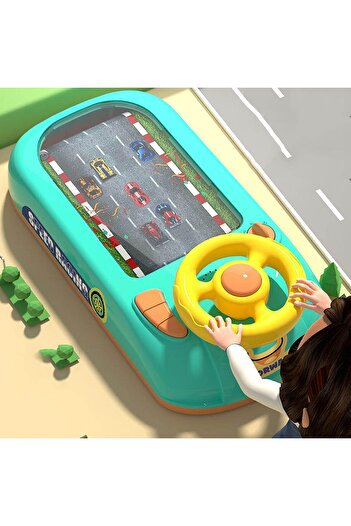 Generic Kids Driving Simulator Toy – Interactive Car Steering Wheel with Lights & Sound