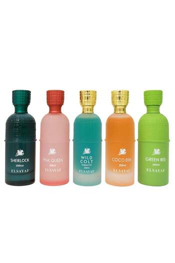alfaris Al Faris Perfume Set - 5 Pieces, 200ml
