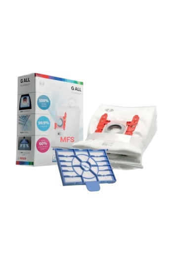 MFS Bosch Compatible Series 2 Boxed Bag and Motor Protection Filter Set Serie 2 Bgbs2Rd1/01 Vbbsgl20S