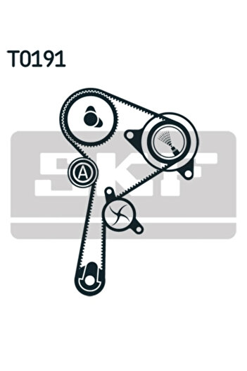 SKF Water pump + timing belt kit RENAULT MEGANE III coupe (DZ0/1_) 2008-2015
