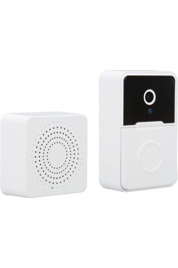 Bewinner Wireless WiFi Video Doorbell Camera with Chime, 60° View Bluetooth Phone Video Door Bell,