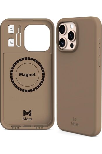 Mass Case Mass iPhone 16 Pro Infinite MagSafe 6 in 1 Titanium Desert