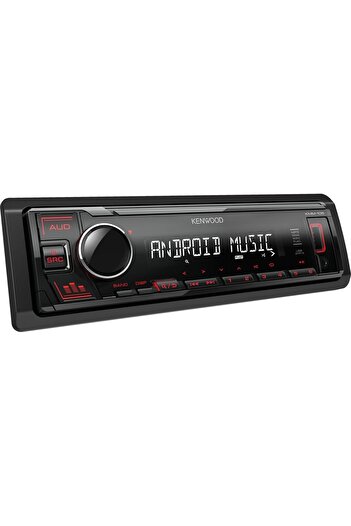 Kenwood KMM-105RY USB RADIO, RED