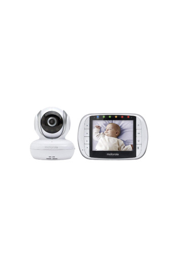 Motorola Motorola Digital Baby Video Wireless Baby Monitor, White, 2-Year Warranty, 3.5-Inch Screen