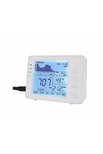 Nobrand Air Quality Monitor with CO2, Temperature, and Humidity Sensor