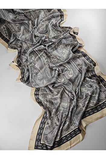 sem oyuncak Luxury Voile Silk Shawl Hijab Foulard Scarf Shawl Ethnic Pattern 70 X 180 cm
