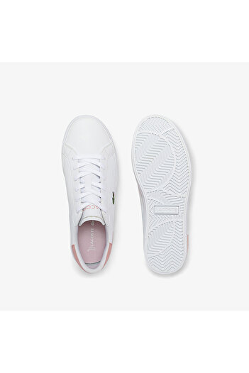 Lacoste Powercourt Çocuk Beyaz Sneaker