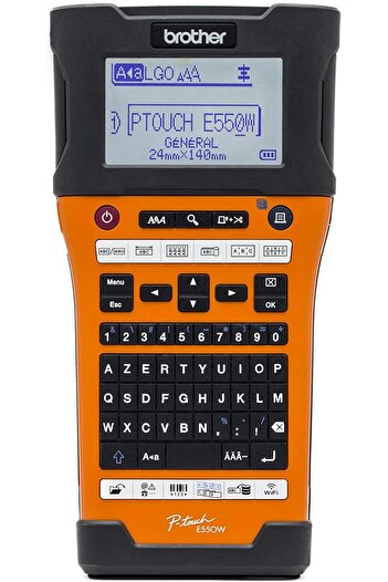 Brother قلم تحديد إلكتروني احترافي PTE550W (اتصال بالكمبيوتر الشخصي والواي فاي)