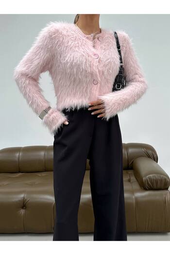 RM Collect Bearded Knitwear Buttoned Cardigan