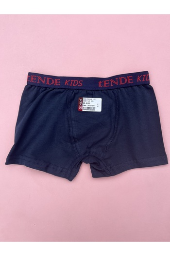 LEYNA BUTİK Cotton Lycra 12 Pieces Boys' Boxers