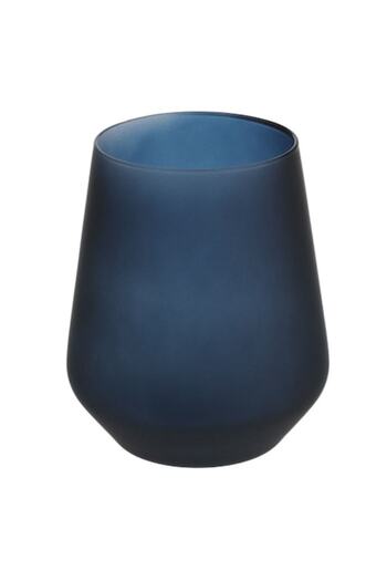 ANTBRO Glass Tumbler Sapphire, Matte Blue, 435ml