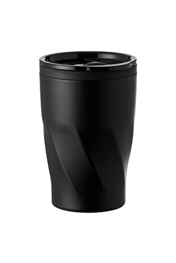 SHOPIENS Metal thermal travel cup, 350 ml, black
