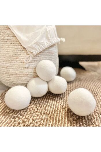 M'art Home Wool Laundry Dryer Ball - Set of 2