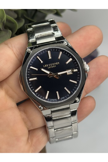 Lee Cooper Brand Two-Year Warranty New Season Slim Case Multifunction Men's Watch - Calendar and Sporty