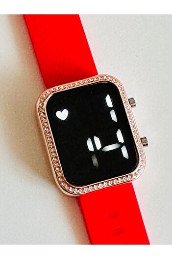 OEM Women's Wristwatch with Silicone Band Digital LED