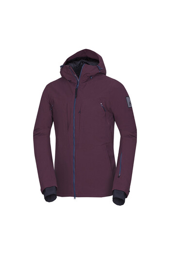 NORTHFINDER SEAL 5K/5K men's thermal insulation ski jacket Bodie L wine