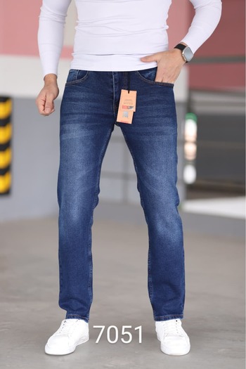 sports here PANTALONI DE BLANCI DE DENIM CU LICRA REGULAR FIT