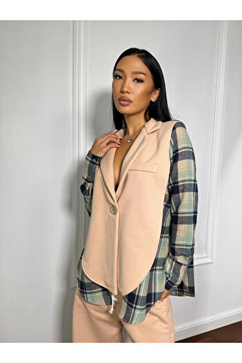CC STORE NYSSA long two-piece suit, oversized jacket and pants