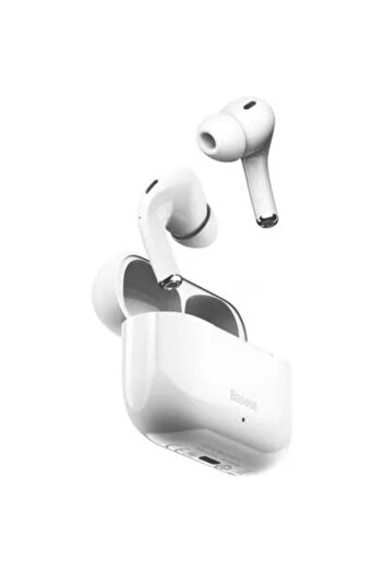 Baseus بيسوس - انكوك W3 سماعه بلوتوث لاسلكية - ابيض