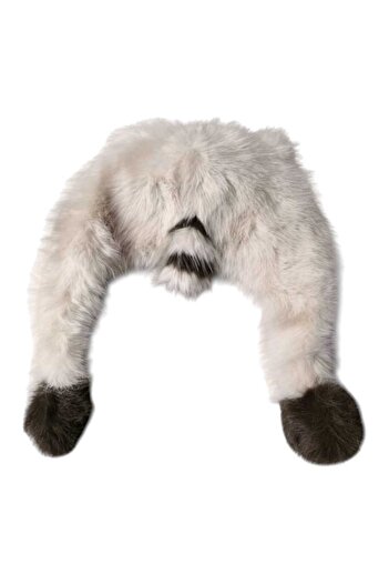 Aware Time Children's Plush Eared Thick Fur Beanie Hat