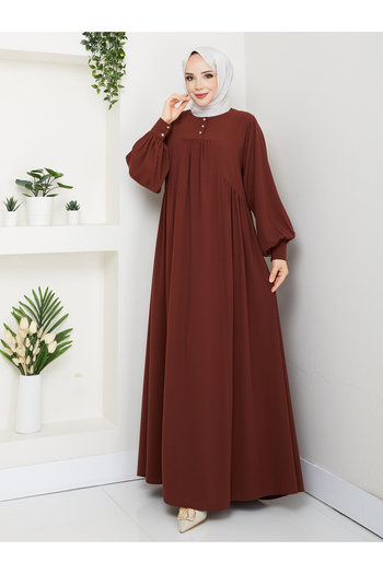 Rüyam Moda Pi̇lli̇seli̇ Roba Dress