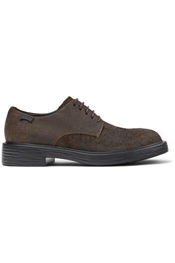 CAMPER Dean Men's Nubuck Dark Brown Shoes