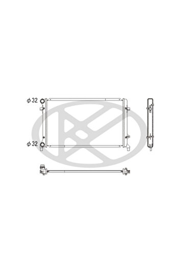 Koyorad Radiator, set filtre de schimb, Skoda OCTAVIA II (1Z3)
