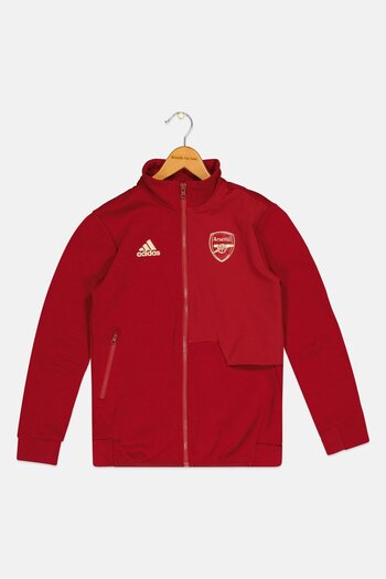 adidas Kids Boy Brand Logo Arsenal Training Jackets, Red