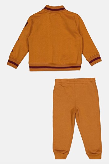 Reebok Toddlers Boy 2 Piece Jacket And Pants Set, Tan