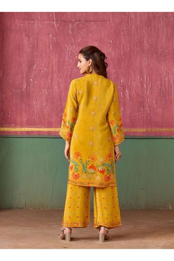 HashtagBe Bright Yellow Floral Co-ord Set