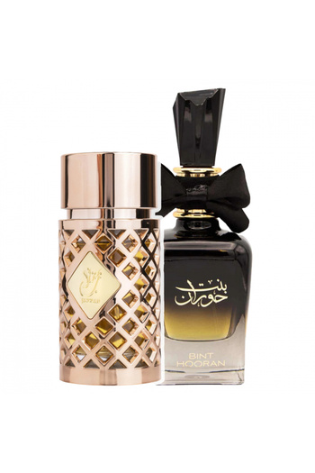 ARD AL ZAAFARAN Pack of 2 perfumes Bint Hooran 100 ml and Jazzab Gold 100 ml
