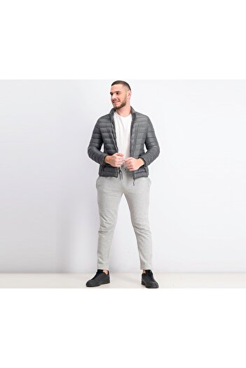 TUMI Men Puffer Jacket, Slate Grey